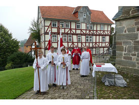 Firmung in St. Crescentius (© Karl-Franz Thiede)
